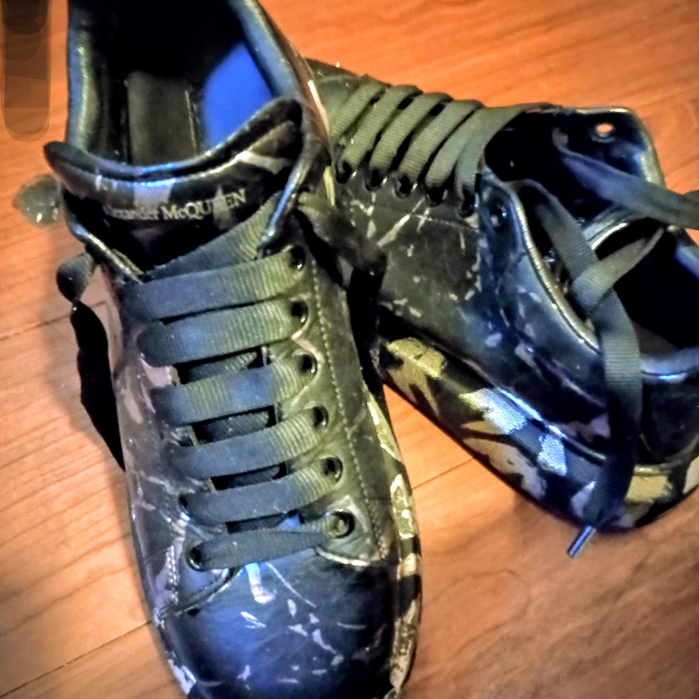 Alexander McQueen Black Sneakers
